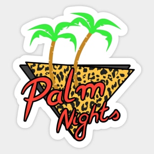 Miami - Palm Nights Sticker